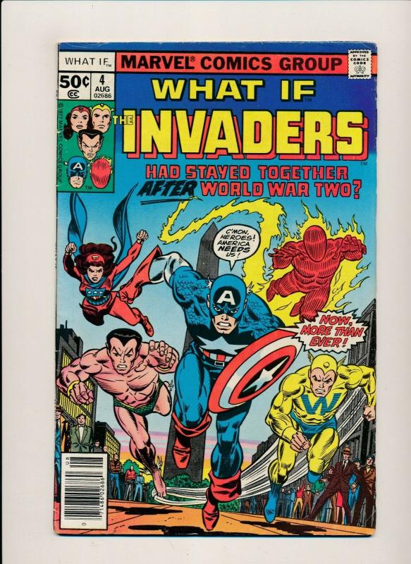 Marvel What If CAPTAIN AMERICA hadn't vanished during WWII! #5 1977 VG (PF529) 