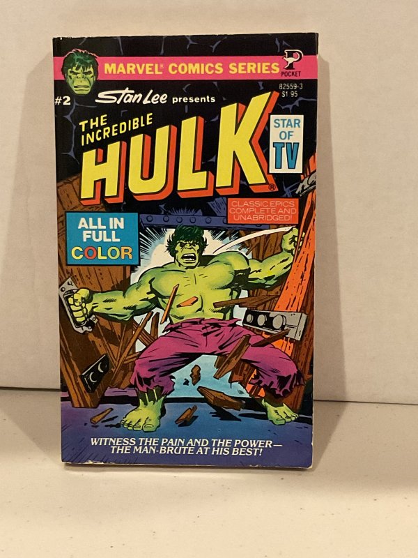 Incredible Hulk #2 Pocket Book Paperback 1978