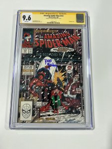 AMAZING SPIDER-MAN 314 CGC 9.6 WHITE PAGES SS SIGNED TODD MCFARLANE MARVEL 1989