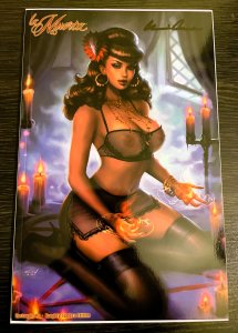 LADY DEATH #1 LA MUERTA ONSLAUGHT NAUGHTY EDITION SIGNED COA LTD 150 NM+