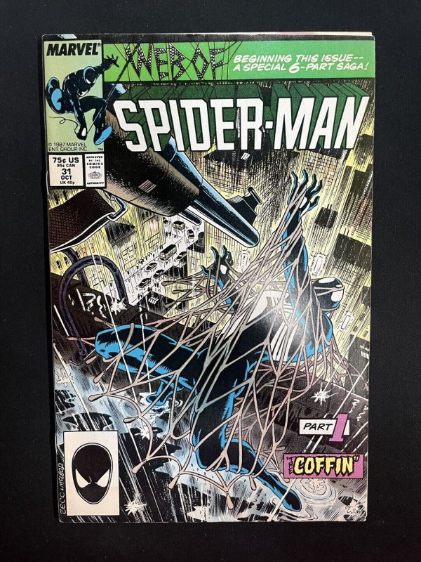 Web of Spider-Man #31 VF+ Marvel Comics C318