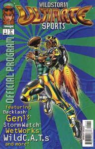 Wildstorm Ultimate Sports Official Program #1 VF ; Image | Adam Hughes pin-up