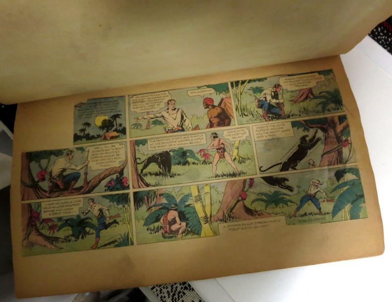 JUNGLE JIM Scrapbook  first 44 Sundays incl. 1st COMIC STRIP 1933 Alex Raymond