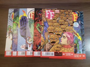 FF (Marvel 2012) #1,2,3,4,5,6,7,8 | Matt Fraction Mike + Lee Allred Karl Kesel 