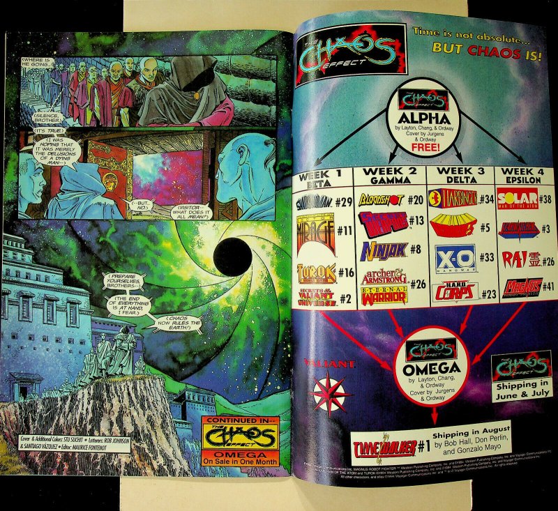 Chaos Effect - Alpha - (1994; Valiant) - Near Mint