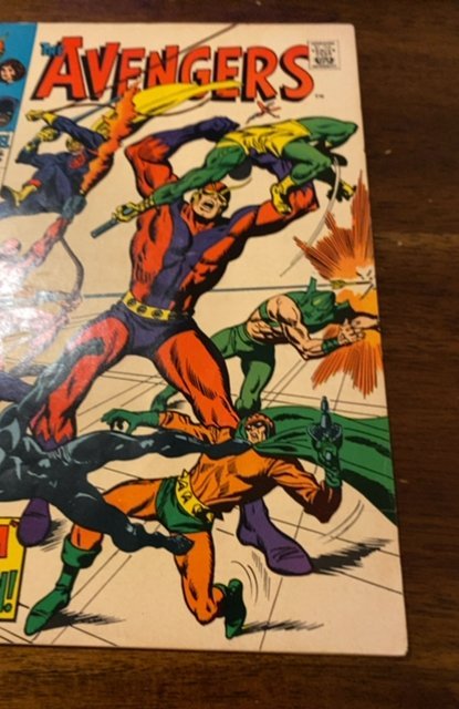 The Avengers #55 (1968)1st app of Ultron Key