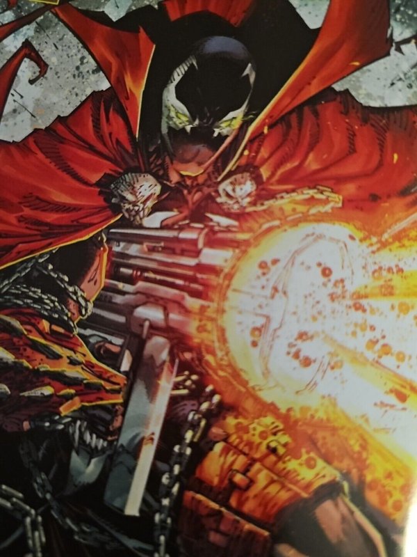 (I Show The Guts) Todd McFarlane Cover Brett Booth Insides SPAWN 350 Monarch