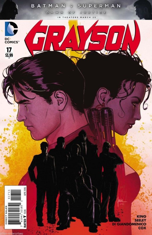 Grayson #17 Comic Book 2016 - DC