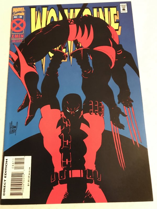 WOLVERINE #88 : Marvel 12/94 VF/NM; DEADPOOL x-over, Adam Kubert art