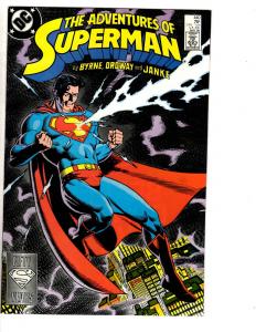 8 Adventures Of Superman DC Comic Books # 432 439 440 441 442 443 445 446 JG8