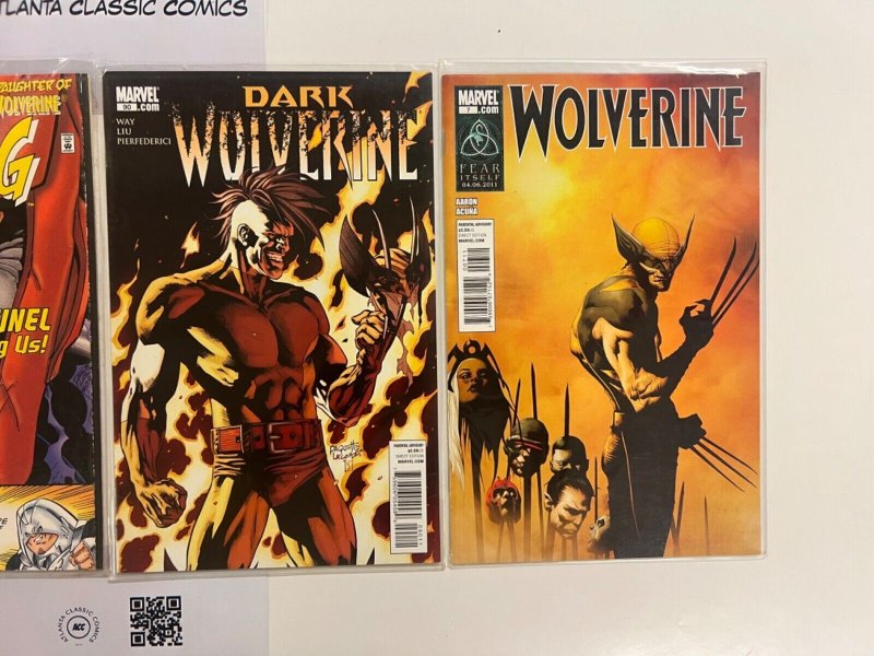 4 Marvel Comics Wolverine # 7 90 + Wild Thing # 3 + X-Men # 27 59 JS25