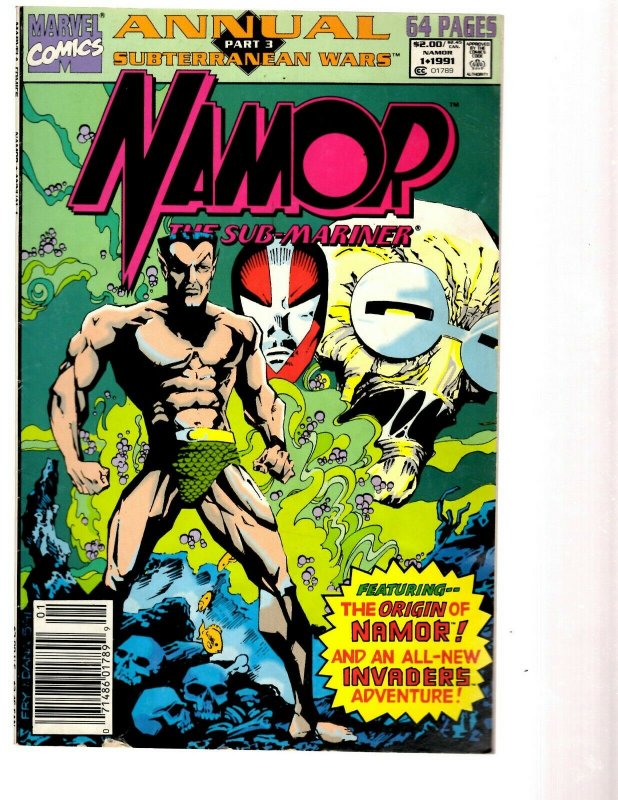 12 Marvel Comic Books Namor # 20 21 22 23 24 25 27 28 37 41 Annual '91 '92 EK20 