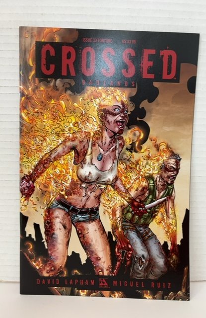 Crossed Badlands #33 Torture Cover - Matt Martin (2013)