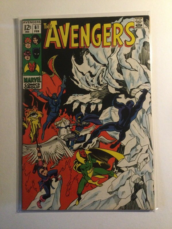 Avengers 61 Fine Fn 6.0 Marvel 