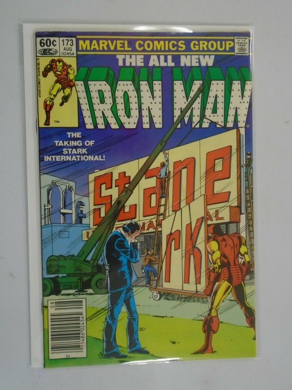 Iron Man #173 Newsstand edition 6.0 FN (1983 1st Series)