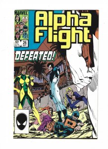 Alpha Flight #26 Direct Edition (1985)