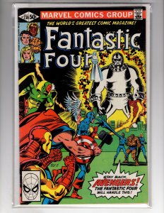 Fantastic Four #230 (1981)  Avengers appearance  / 106-BN#2