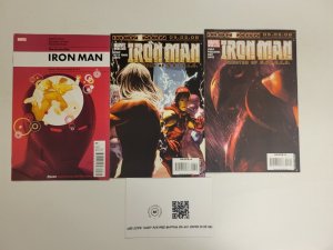 3 Iron Man Director of SHIELD Marvel Comic Books #23 26 27 95 TJ16