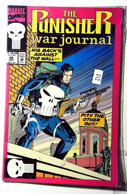 The Punisher War Journal #48 (1992) Marvel Comics 1st Print Comic Book