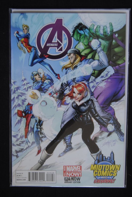 Avengers #1, Midtown Comics Variant, Rare!