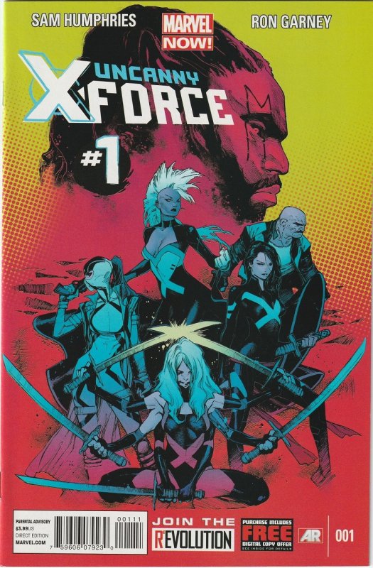 UNCANNY X-FORCE # 1  (2013)