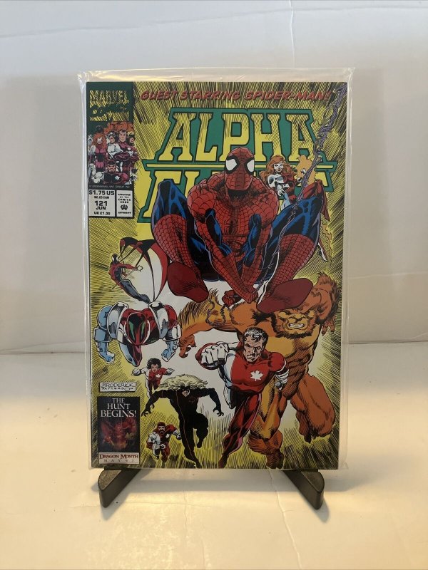 ALPHA FLIGHT #121 Marvel Comics 1993 SPIDER-MAN