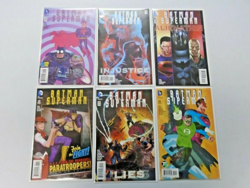 Batman Superman lot #4 to #32 - New 52 - see notes - 33 diff books - 8.0 - 2013