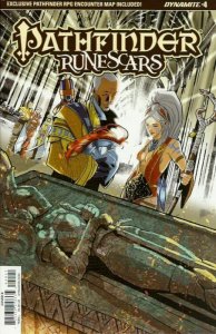 Pathfinder: Runescars #4B VF/NM ; Dynamite | with RPG Encounter Map