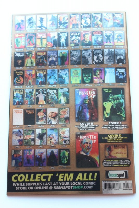 The Monster and the Wolf #1 A56 Foil (2025) Mark Spears  NM