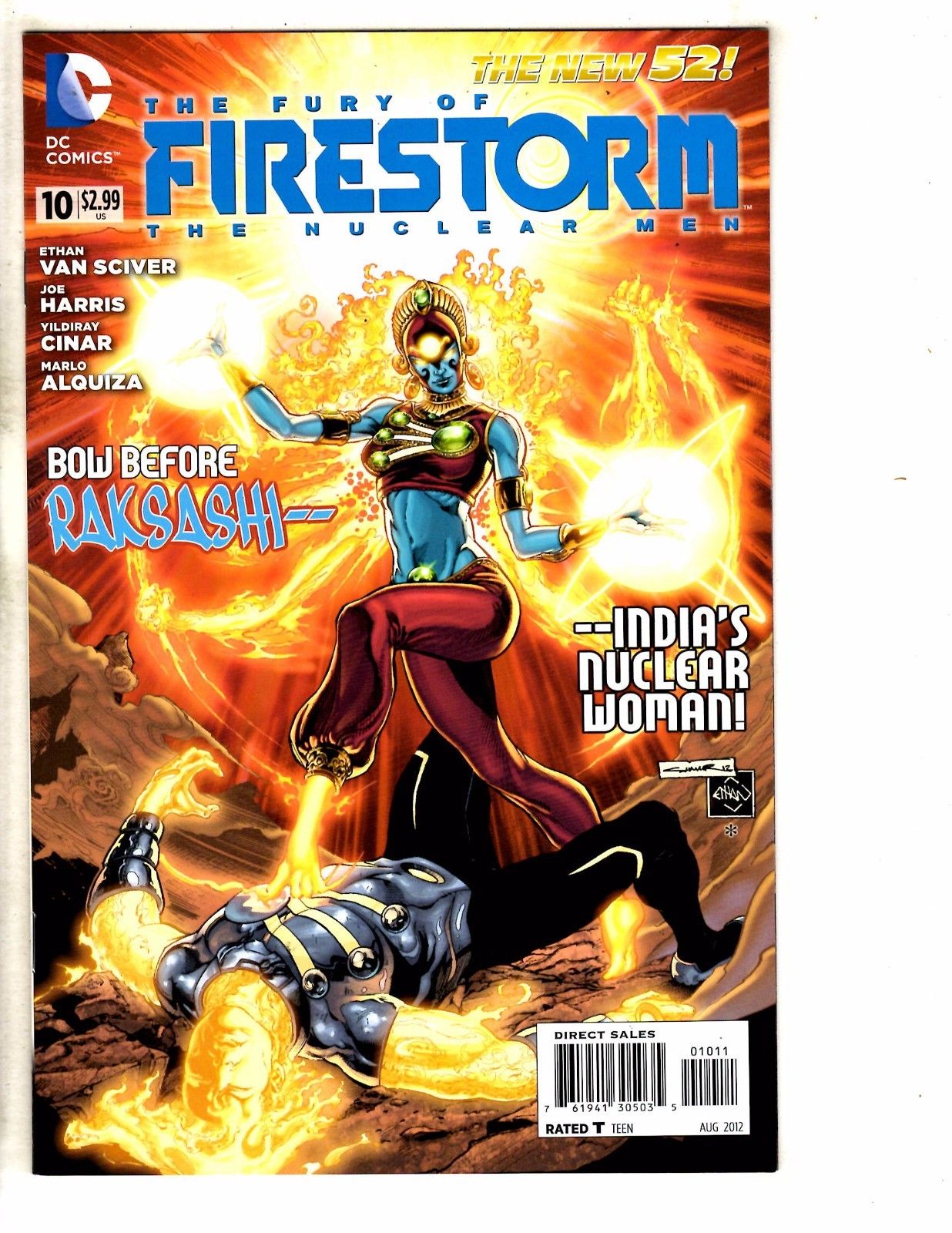 Lot Of 5 Firestorm Dc New 52 Comic Books 10 11 12 13 14 Batman Flash J259 Hipcomic