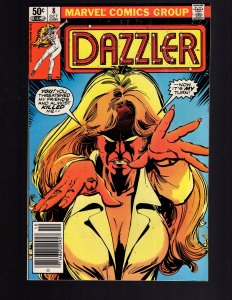 Dazzler #8 Newsstand Edition (1981)  / ID#065