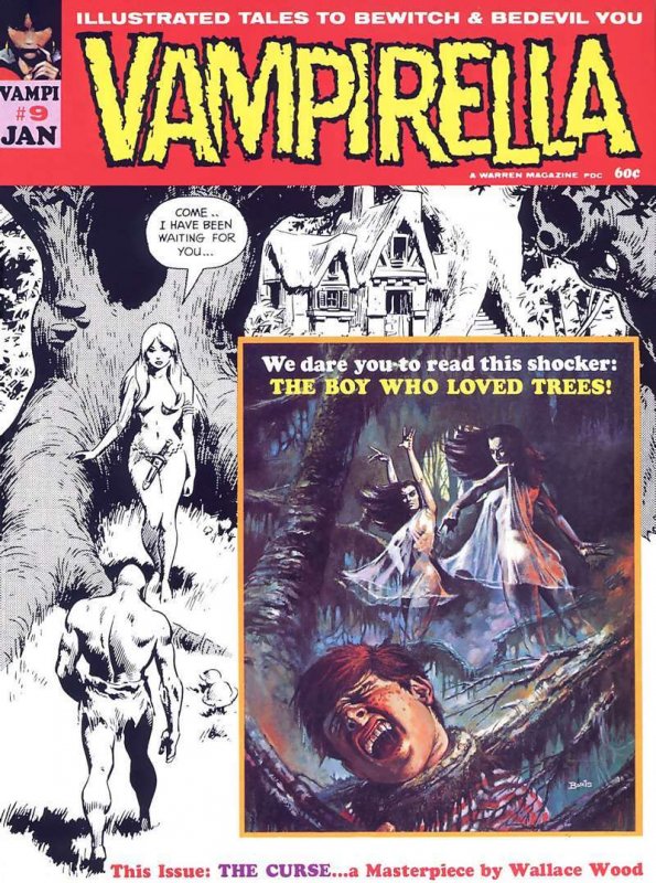 Vampirella (Magazine) #9 GD ; Warren | low grade comic Wally Wood Boris Vallejo