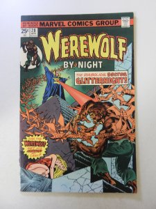 Werewolf by Night #28 (1975) VF+ condition