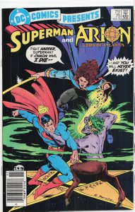 DC Comics Presents #75 (1984) Arion