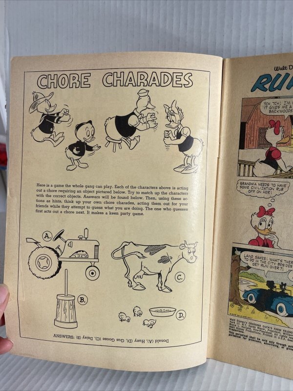 Walt Disney’s Grandma Duck’s Farm Friends #1279 Dell Comics