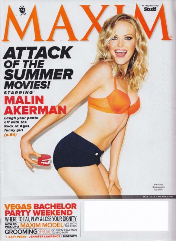 Maxim Magazine US #173 FN ; Alpha Media Group Inc | May 2012 Malin Akerman