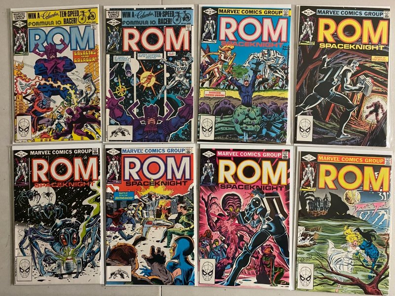 ROM Spaceknight comics run #2-40 + 1 annual 40 diff avg 6.0 (1980-83)