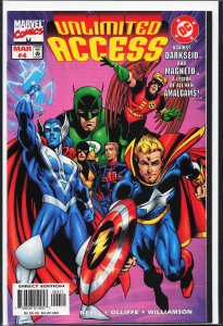 Unlimited Access #4 Direct Edition (1998) X-League