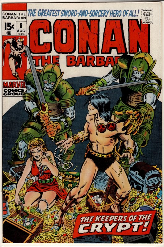 Conan the Barbarian #8 (1971) Conan