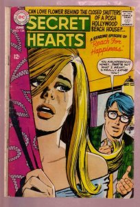 SECRET HEARTS #128 1968- DC COMICS ROMANCE-GLOSSY COVER VG