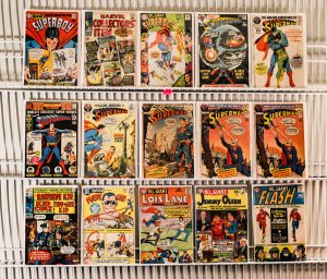 Lot of 15 Double-Sized & Giant-Sized Vintage Comics *See Description