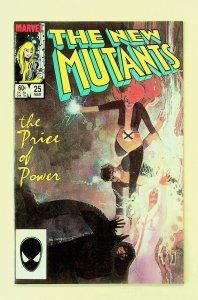 The New Mutants #25 Marvel Bill Sienkiewicz Direct Edition 1985