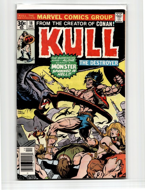 Kull the Destroyer #18 (1976) Kull