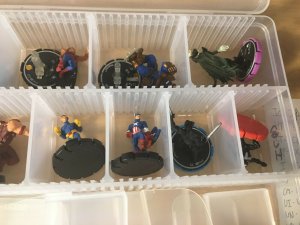 Marvel Heroclix 28 figures INFINITY CHALLENGE Ultron Firebird Spider-Man MFT4