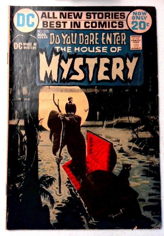 House of Mystery #205 DC 1972 VG+ Bronze Age Comic Book 1st Print