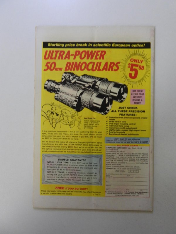 Thor #240 (1975) VG+ condition subscription crease