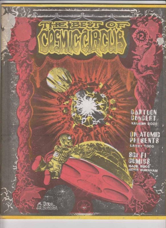 Best of Cosmic Circus #1 VF- vaughn bode - mark bode - jimi hendrix - dr. atomic