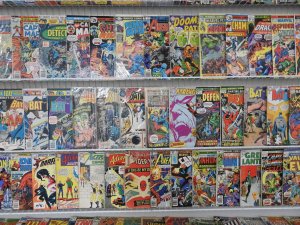 Huge Lot 160+ Silver/Bronze Low Grade Comics W/ Spider-Man, Batman, +! See desc