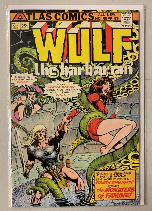 Wulf the Barbarian #2 Atlas 6.0 FN (1975)