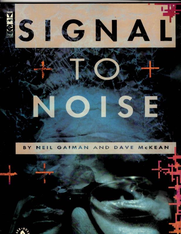 Signal To Noise Dark Horse Comics Graphic Novel Comic Book Neil Gaiman JS1